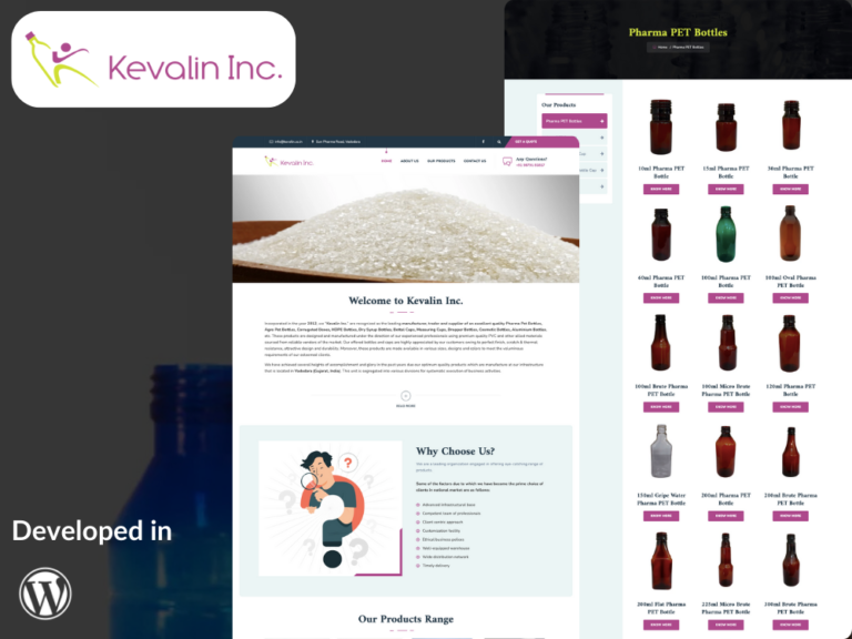 Kevalin Inc. - Creativecoders Technologies LLP