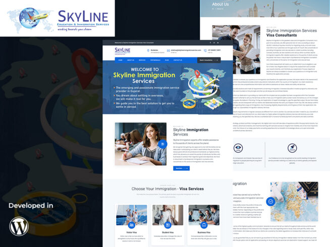 Skyline Immigration Services Portfolio